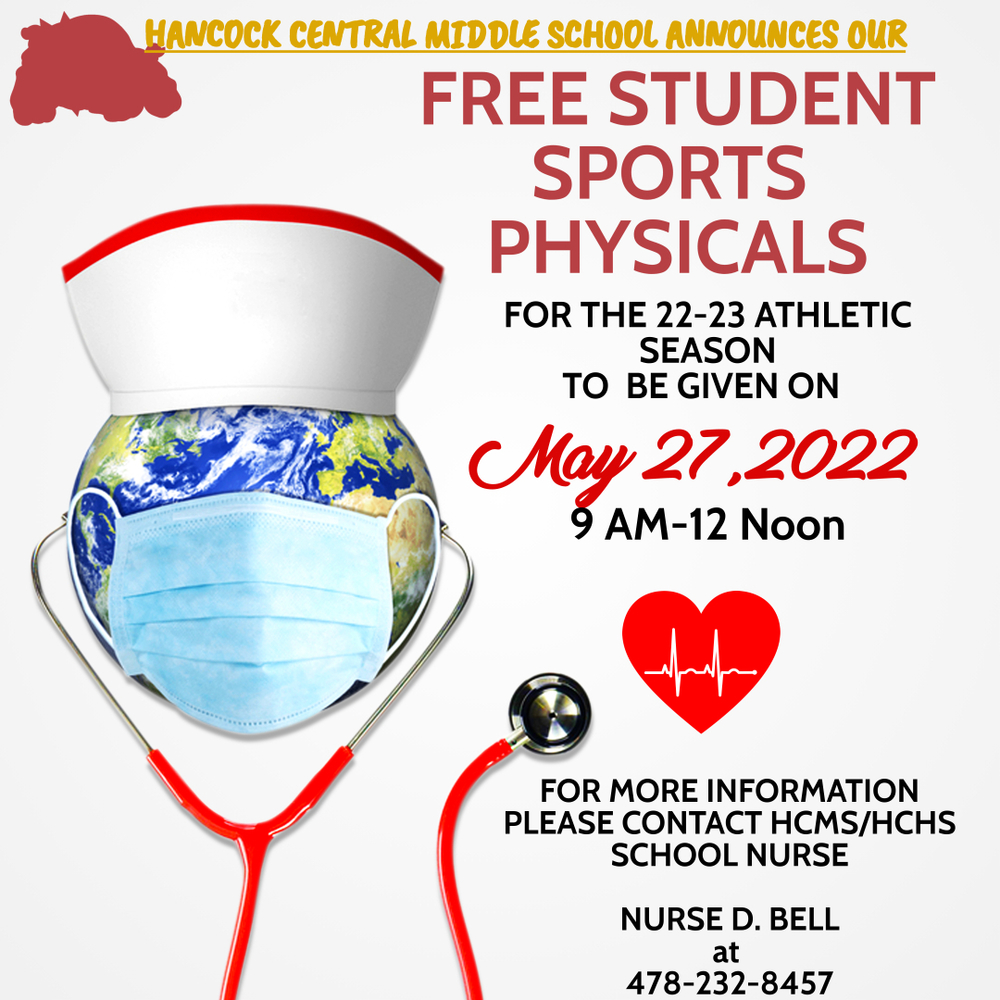 Free Student Sport Physicals Offered 