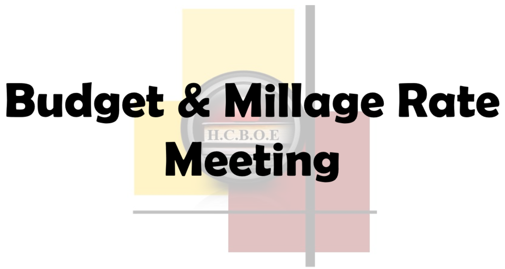 Budget Meeting Logo